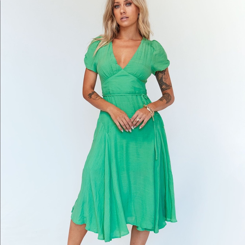 “FELLENI MIDI DRESS” PRINCESS POLLY Dress